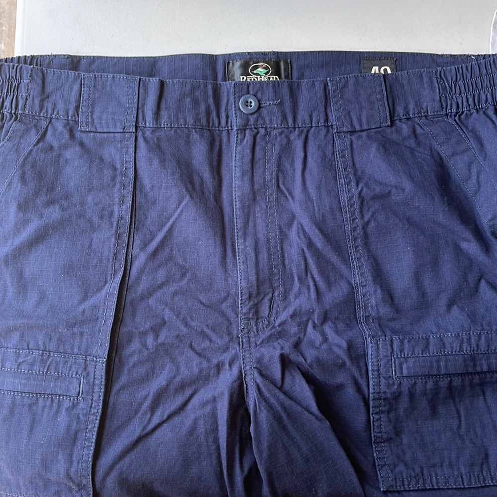 Men’s cargo shorts, RedHead, size 40